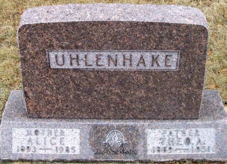 UHLENHAKE, THEO A. - Winneshiek County, Iowa | THEO A. UHLENHAKE 