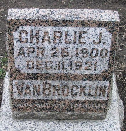 VAN BROCKLIN, CHARLIE J. - Winneshiek County, Iowa | CHARLIE J. VAN BROCKLIN 