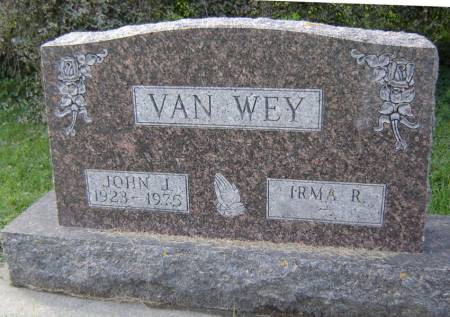 HESSE VAN WEY, IRMA RUTH - Winneshiek County, Iowa | IRMA RUTH HESSE VAN WEY 
