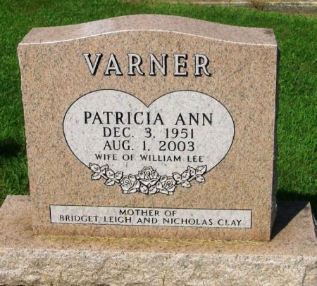 VARNER, PATRICIA ANN - Winneshiek County, Iowa | PATRICIA ANN VARNER 