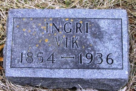 VIK, INGRI - Winneshiek County, Iowa | INGRI VIK 