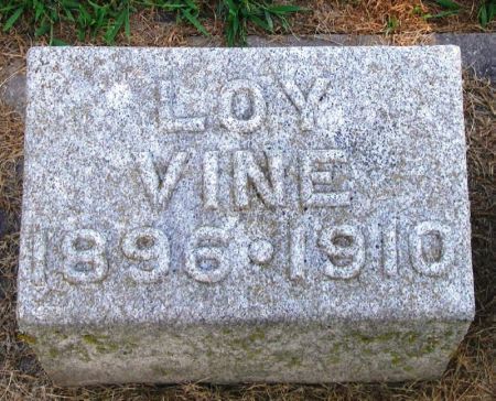 VINE, LOY - Winneshiek County, Iowa | LOY VINE 