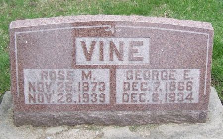 VINE, GEORGE E. - Winneshiek County, Iowa | GEORGE E. VINE 