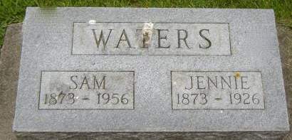 HUGHES WATERS, CLARA JANE - Winneshiek County, Iowa | CLARA JANE HUGHES WATERS 