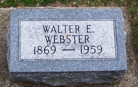 WEBSTER, WALTER E. - Winneshiek County, Iowa | WALTER E. WEBSTER 