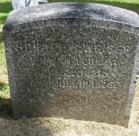 WEISER, HORACE S. - Winneshiek County, Iowa | HORACE S. WEISER 