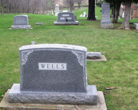 WELLS, MARK DAVIS FAMILY STONE - Winneshiek County, Iowa | MARK DAVIS FAMILY STONE WELLS 