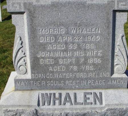 WHALEN, JOHANNA - Winneshiek County, Iowa | JOHANNA WHALEN 