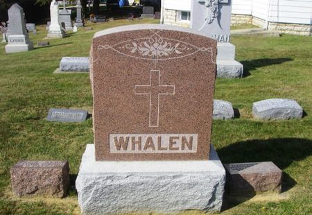 WHALEN, THOMAS FAMILY STONE - Winneshiek County, Iowa | THOMAS FAMILY STONE WHALEN 