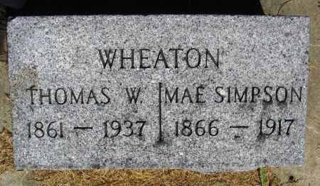 WHEATON, THOMAS W. - Winneshiek County, Iowa | THOMAS W. WHEATON 