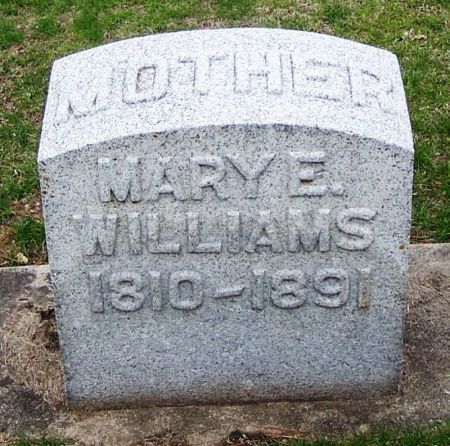 WILLIAMS, MARY E. - Winneshiek County, Iowa | MARY E. WILLIAMS 