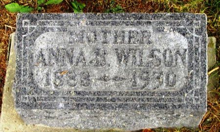 WILSON, ANNA B. - Winneshiek County, Iowa | ANNA B. WILSON 