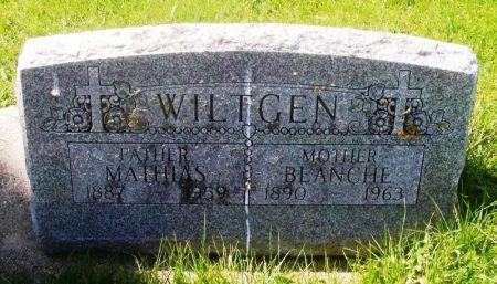 WILTGEN, BLANCHE - Winneshiek County, Iowa | BLANCHE WILTGEN 