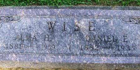 WISE, ALMA H. - Winneshiek County, Iowa | ALMA H. WISE 