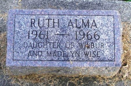 WISE, RUTH ALMA - Winneshiek County, Iowa | RUTH ALMA WISE 