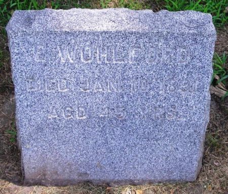 WOHLFORD, C. - Winneshiek County, Iowa | C. WOHLFORD 