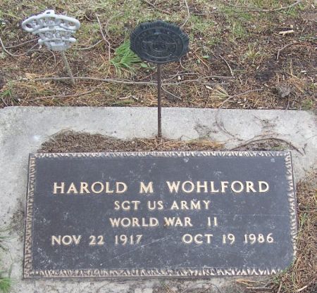 WOHLFORD, HAROLD M. - Winneshiek County, Iowa | HAROLD M. WOHLFORD 