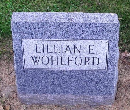WOHLFORD, LILLIAN E. - Winneshiek County, Iowa | LILLIAN E. WOHLFORD 