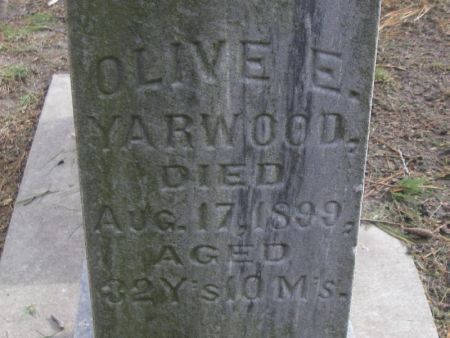 YARWOOD, OLIVE E. - Winneshiek County, Iowa | OLIVE E. YARWOOD 