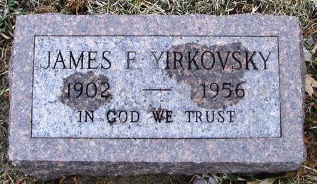 YIRKOVSKY, JAMES F. - Winneshiek County, Iowa | JAMES F. YIRKOVSKY 