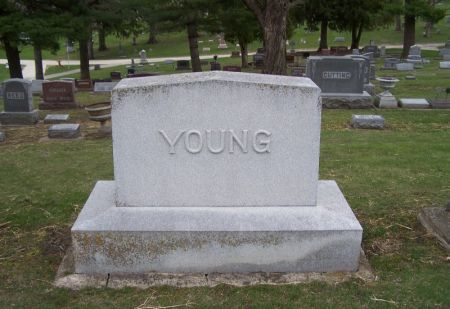 YOUNG, FRANCIS FAMILY STONE - Winneshiek County, Iowa | FRANCIS FAMILY STONE YOUNG 