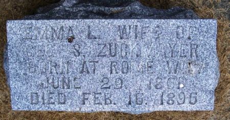 ZUCKMAYER, EMMA L. - Winneshiek County, Iowa | EMMA L. ZUCKMAYER 