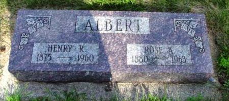 ALBERT, HENRY R - Woodbury County, Iowa | HENRY R ALBERT 