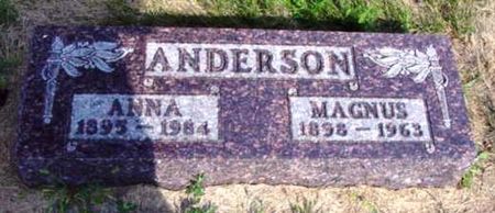 ANDERSON, ANNA - Woodbury County, Iowa | ANNA ANDERSON 