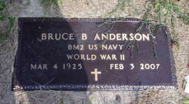 ANDERSON, BRUCE B - Woodbury County, Iowa | BRUCE B ANDERSON 