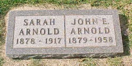ARNOLD, JOHN E - Woodbury County, Iowa | JOHN E ARNOLD 