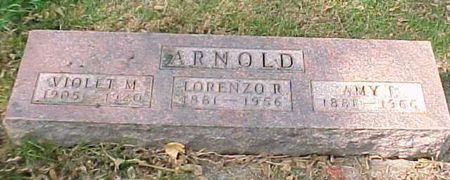 ARNOLD, VIOLET MILDRED - Woodbury County, Iowa | VIOLET MILDRED ARNOLD 