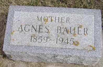 BAUER, AGNES - Woodbury County, Iowa | AGNES BAUER 