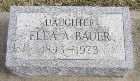 BAUER, ELLA A - Woodbury County, Iowa | ELLA A BAUER 