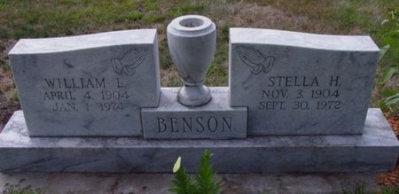 BENSON, STELLA H - Woodbury County, Iowa | STELLA H BENSON 