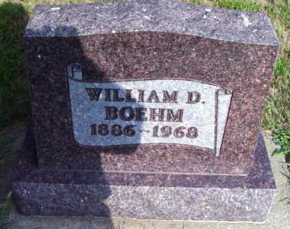 BOEHM, WILLIAM D - Woodbury County, Iowa | WILLIAM D BOEHM 