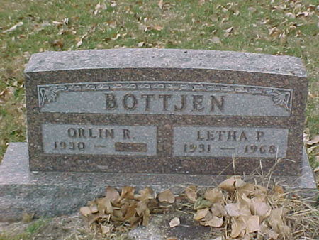 BOTTJEN, LETHA PEARL - Woodbury County, Iowa | LETHA PEARL BOTTJEN 