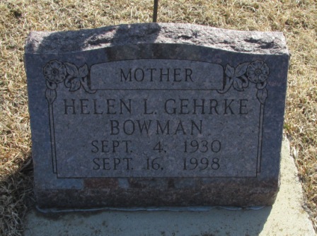 BOWMAN, HELEN L - Woodbury County, Iowa | HELEN L BOWMAN 