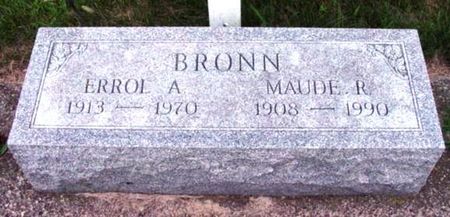 BRONN, MAUDE R - Woodbury County, Iowa | MAUDE R BRONN 