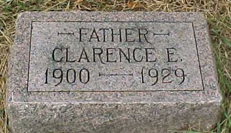 BURKHART, CLARENCE E - Woodbury County, Iowa | CLARENCE E BURKHART 