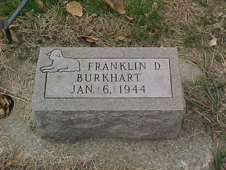BURKHART, FRANKLIN D - Woodbury County, Iowa | FRANKLIN D BURKHART 