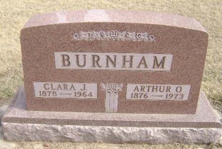 BURNHAM, CLARA JANET - Woodbury County, Iowa | CLARA JANET BURNHAM 