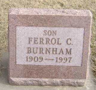 BURNHAM, FERROL - Woodbury County, Iowa | FERROL BURNHAM 