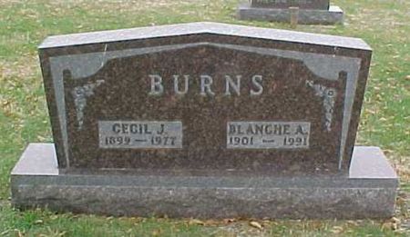BURNS, BLANCHE A - Woodbury County, Iowa | BLANCHE A BURNS 
