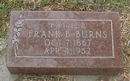 BURNS, FRANK B - Woodbury County, Iowa | FRANK B BURNS 