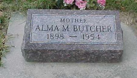 BUTCHER, ALMA M - Woodbury County, Iowa | ALMA M BUTCHER 