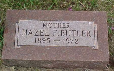 BUTLER, HAZEL F - Woodbury County, Iowa | HAZEL F BUTLER 