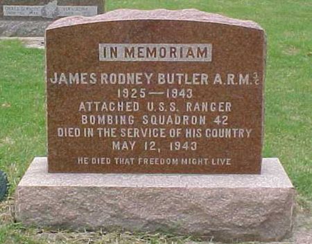 BUTLER, JAMES RODNEY - Woodbury County, Iowa | JAMES RODNEY BUTLER 