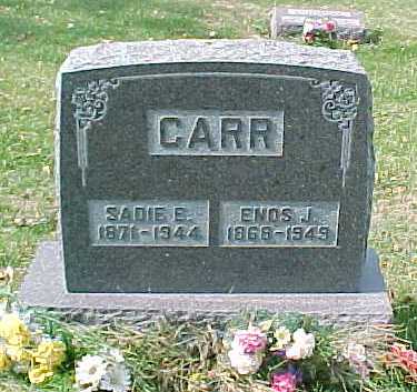 CARR, ENOS J - Woodbury County, Iowa | ENOS J CARR 