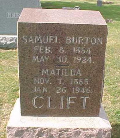 CLIFT, SAMUEL BURTON - Woodbury County, Iowa | SAMUEL BURTON CLIFT 