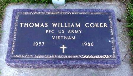 COKER, THOMAS WILLIAM - Woodbury County, Iowa | THOMAS WILLIAM COKER 